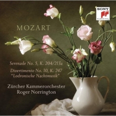 Mozart - Serenade K. 204 & Divertimento K. 247 - Roger Norrington