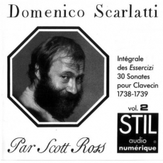 Scarlatti - Integrale des trente Sonates pour Clavecin 1738-1739 (vol. 2) - Scott Ross