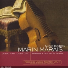 Marais - Suites Inedites. Pieces de Violes Inedites, Vol II