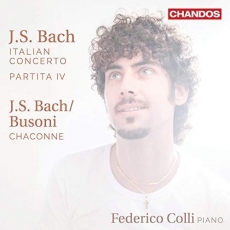 Bach - Italian Concerto; Partita No. 4; Chaconne from Partita No. 2 in D minor - Federico Colli