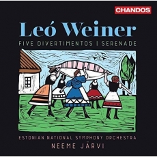 Weiner - Five Divertimentos and Serenade - Neeme Jarvi