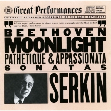 Rudolf Serkin - Beethoven Sonatas Moonlight, Pathetique, Appassionata