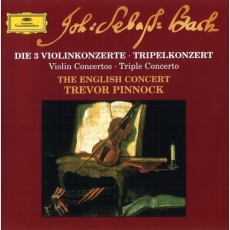 Bach - Violin Concertos. Triple Concerto - Trevor Pinnock