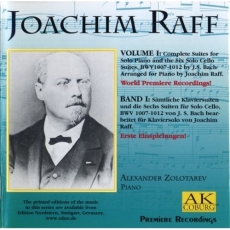Raff – Piano suites, vol. I - Alexander Zolotarev