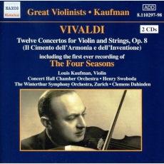 Vivaldi - Twelve Concertos for Violin and Strings, Op. 8 - Kaufman