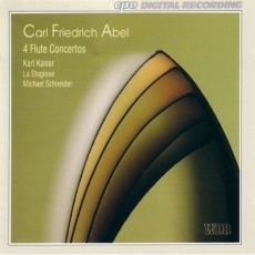 Abel - 4 Flute Concertos - Michael Schneider