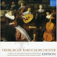 Freiburger Barockorchester Edition - CD02 - J.S. Bach, A. Vivaldi: Overtures, Sinfonias, Concerti