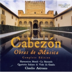 Antonio de Cabezon - Obras de Musica (Complete Edition) - Claudio Astronio