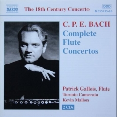 Bach Carl Philipp Emanuel - Flute Concertos - Patrick Gallois, Kevin Mallon