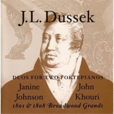 Dussek ­- Duos for two fortepianos - Johnson, Khouri