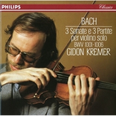 Bach - Sonatas and Partitas for Solo Violin - Gidon Kremer (Philips)