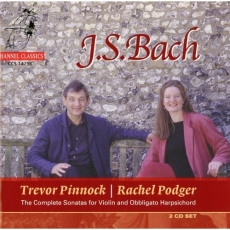 Bach - Sonatas for Violin and Obbligato Harpsichord - Rachel Podger, Trevor Pinnock