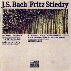 Bach/Stiedry - Die Kunst der Fuge/The Art of the Fugue - Hans Zender