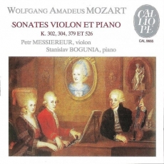 Mozart -  Sonates KV. 302, 526, 379, 304 - Petr Messiereur, Stanislav Bogunia