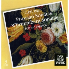 Bach C.P.E. - Prussian and Wurttemberg Sonatas - Bob van Asperen