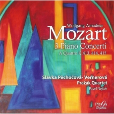 Mozart - 3 Piano Concerti 'a quattro' KV. 413, 414, 415 - Prazak Quartet