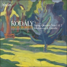 Kodaly - String Quartets Nos. 1 and 2, Intermezzo, Gavotte - Dante Quartet