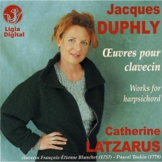 Duphly - Oeuvres pour clavecin - Catherine Latzarus