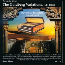 Bach - The Goldberg Variations - Seymour Hayden