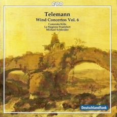 Telemann - Wind concertos. Vol. 6 - Michael Schneider