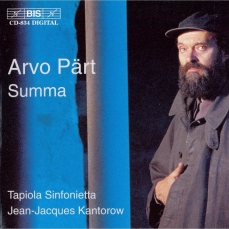 Arvo Part - Summa - Jean-Jacques Kantorow