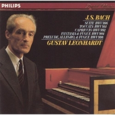 Bach - Gustav Leonhardt Plays Bach (_84, Philips)