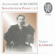 Scriabin - Sonatas Pour Piano 1 A 5. - Yakov Kasman