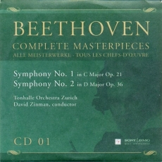 CD 1 - Symphony No.1 in C Major Op.21 / Symphony No.2 in D Major Op.36
