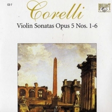 The Complete Works. CD7. Sonate a violino e violoncello o cimbalo, op. V 1-6