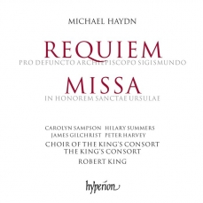 Haydn Michael – Requiem c-moll; Missa in Honorem Sanctae Ursulae (Robert King & King's Consort)