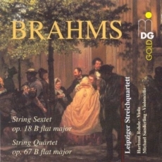 Brahms - Sextet op. 18, Quartet op. 67 - Leipzig Quartet