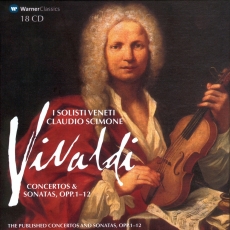 Vivaldi. Concertos and Sonatas Opp. 1-13 [CD 1-9 of 18]