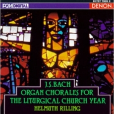 J.S.Bach: Organ Chorales For The Liturgical Church Year {Helmuth Rilling}