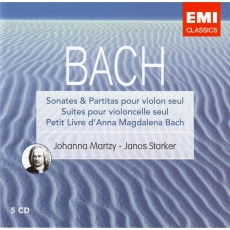 Bach - Sonates & Partitas pour violon, Suites pour violoncelle, Petit Livre d’Anna Magdalena Bach / Martzy, Starker