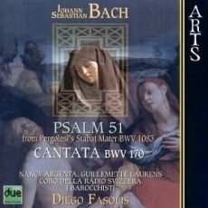 J.S. Bach - Psalm 51 BWV1083, Cantata BWV 170 - Diego Fasolis