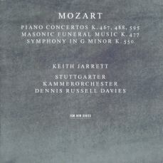 Keith Jarrett - W.A. Mozart. Piano Concertos, Masonic Funeral Music, Symphony In G Minor