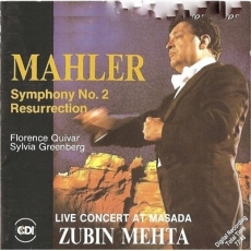 Mahler - Symphonie No.2 ''Auferstehung'' (Mehta; Quivar, Greenberg)