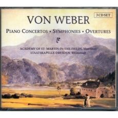 Von Weber - Piano Concertos-Symphonies-Overtures