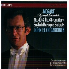 Mozart - Symphonies No. 40 and No. 41 'Jupiter' (English Baroque Soloists - John Eliot Gardiner)