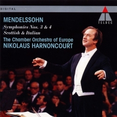 Mendelssohn-Bartholdy. Symphonien Nrn. 3 und 4 (Harnoncourt)