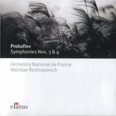 Prokofiev Symphonies 3&4 Rostropovich