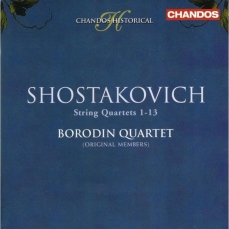 Shostakovich String Quartets 1-13 (Borodin Quartet,CHANDOS)