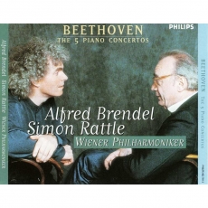L. van Beethoven, 5 Piano Concertos. Alfred Brendel, Wiener Philharmoniker, Sir Simon Rattle