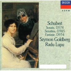 Schubert Sonata D574, Sonatina D385, Fantasie D934. S.Goldberg, R.Lupu