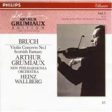 M. Bruch - Violin Concerto No.1 & Scottish Fantasy / A. Grumiaux, H. Wallberg
