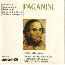 Paganini - Concerto No.5, Cantabile, I Palpiti etc. / Franco Gulli