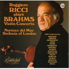 Brahms Violin Concerto (with 16 cadenzas) / Ruggiero Ricci