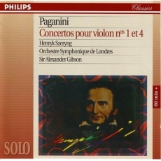 Paganini - Violin Concertos Nr. 1 & 4 / Szeryng, Gibson (OSL)
