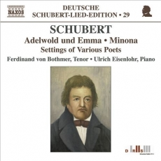 Franz Schubert - Adelwold und Emma, Minona - Settings of Various Poets