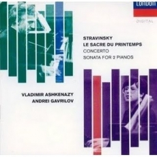 Stravinsky - Scherzo a la russe, Concerto for 2 pianos, Sonata for 2 pianos, Le sacre du printemps - Ashkenazy & Gavrilov